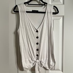 L white Sanctuary tank